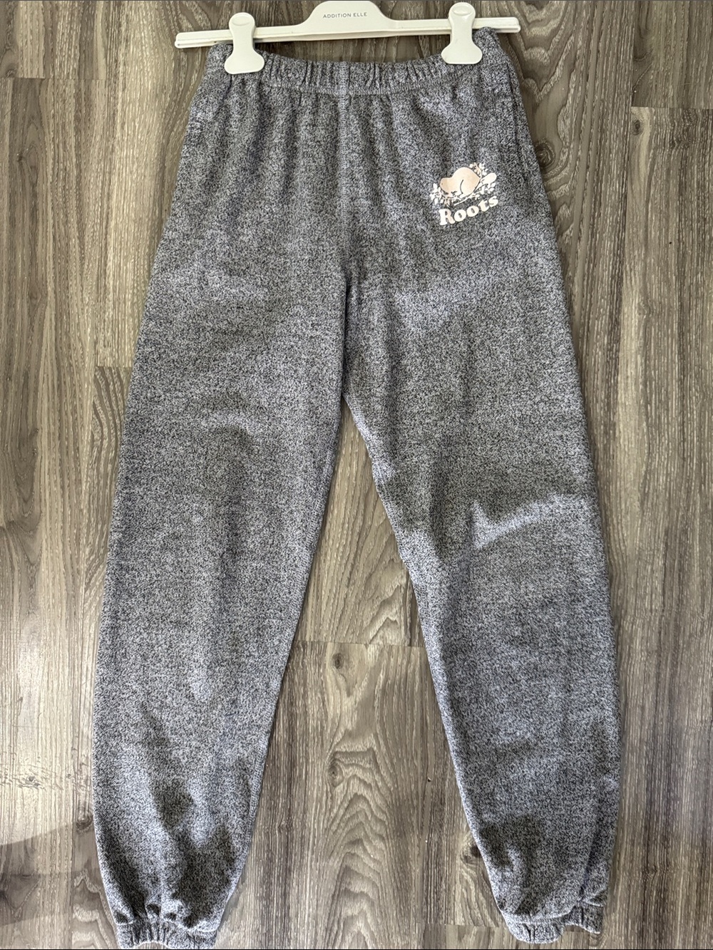 Roots Heather Gray Fleece Joggers
